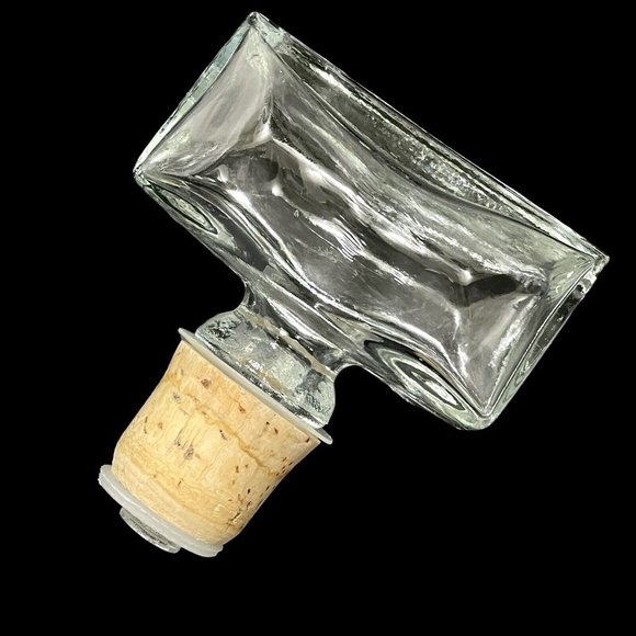 Vintage 1960s Glass Liquor Decanter Bottle 11.5" Jose Seagram & Sons Ltd Canada - Picture 8 of 10